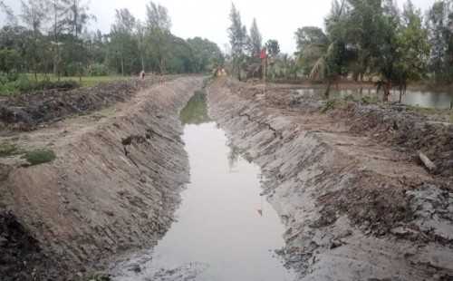 গৌরীপুরে খাল খনন কর্মসূচীর অব্যয়িত কোটি টাকা ফেরত